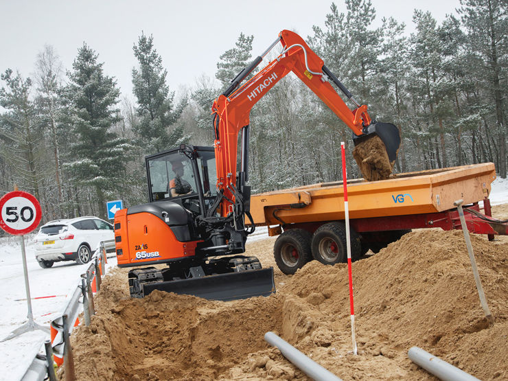 ZX65USB-6 Mini Excavators - HitachiCM Europe