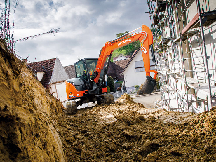 ZX55U-6 Mini Excavators - HitachiCM Europe