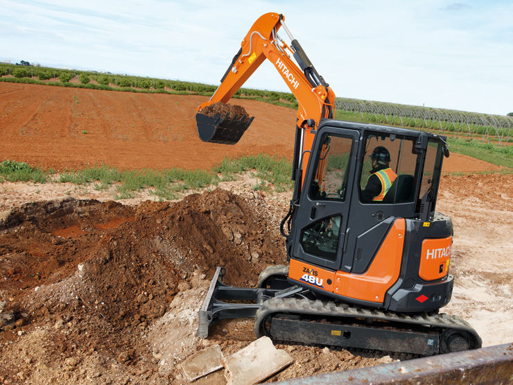 ZX48U-6 Mini Excavators - HitachiCM Europe