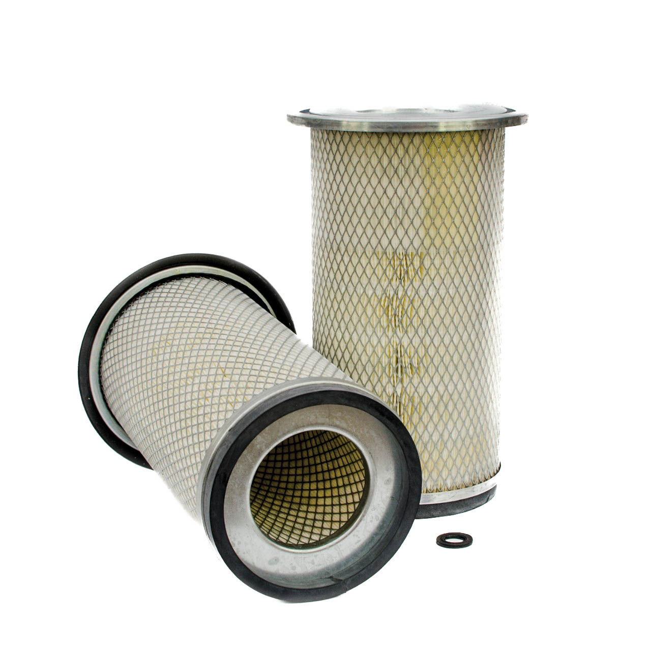 Vintage Rickman Universal Round Air Filter – 18cm OD X 13cm ID X 6cm, NOS