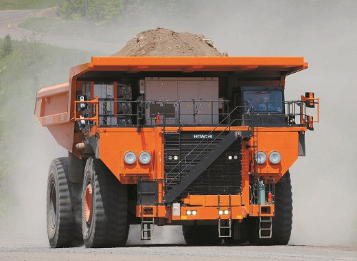 「高度車体安定化制御技術」搭載のリジッドダンプトラックEH5000AC-3