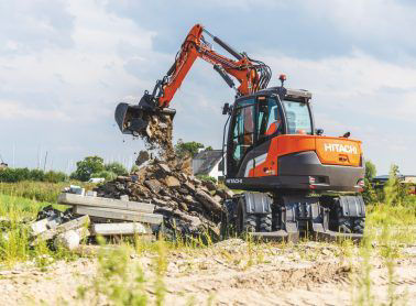 All new wheeled excavators at Bauma 2022 - HitachiCM Europe