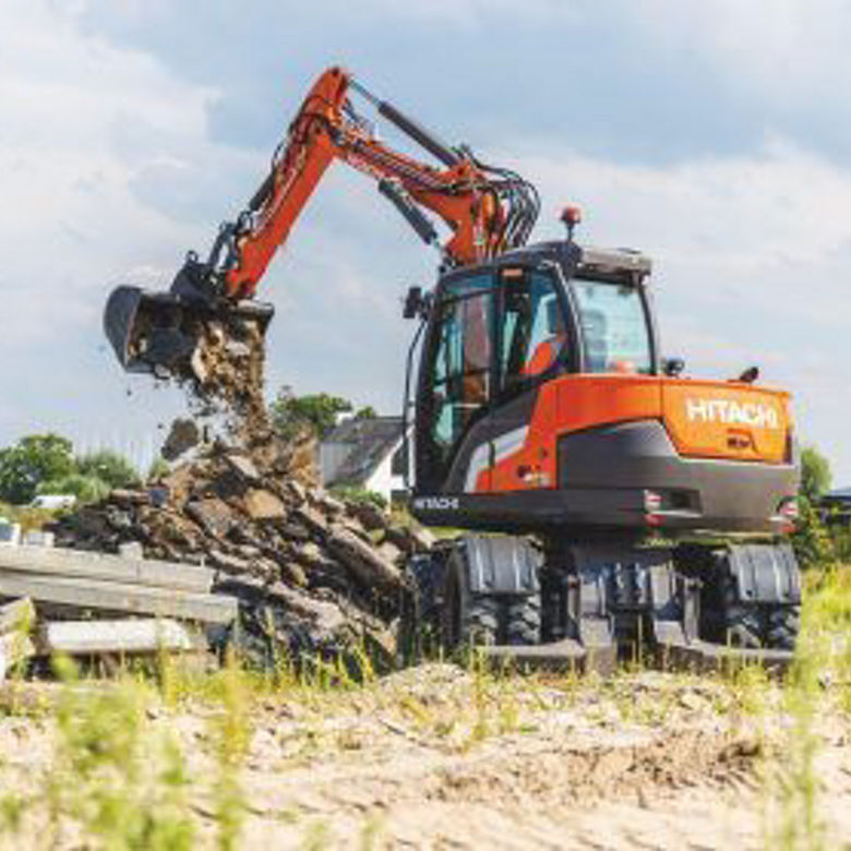 All new wheeled excavators at Bauma 2022 - HitachiCM Europe