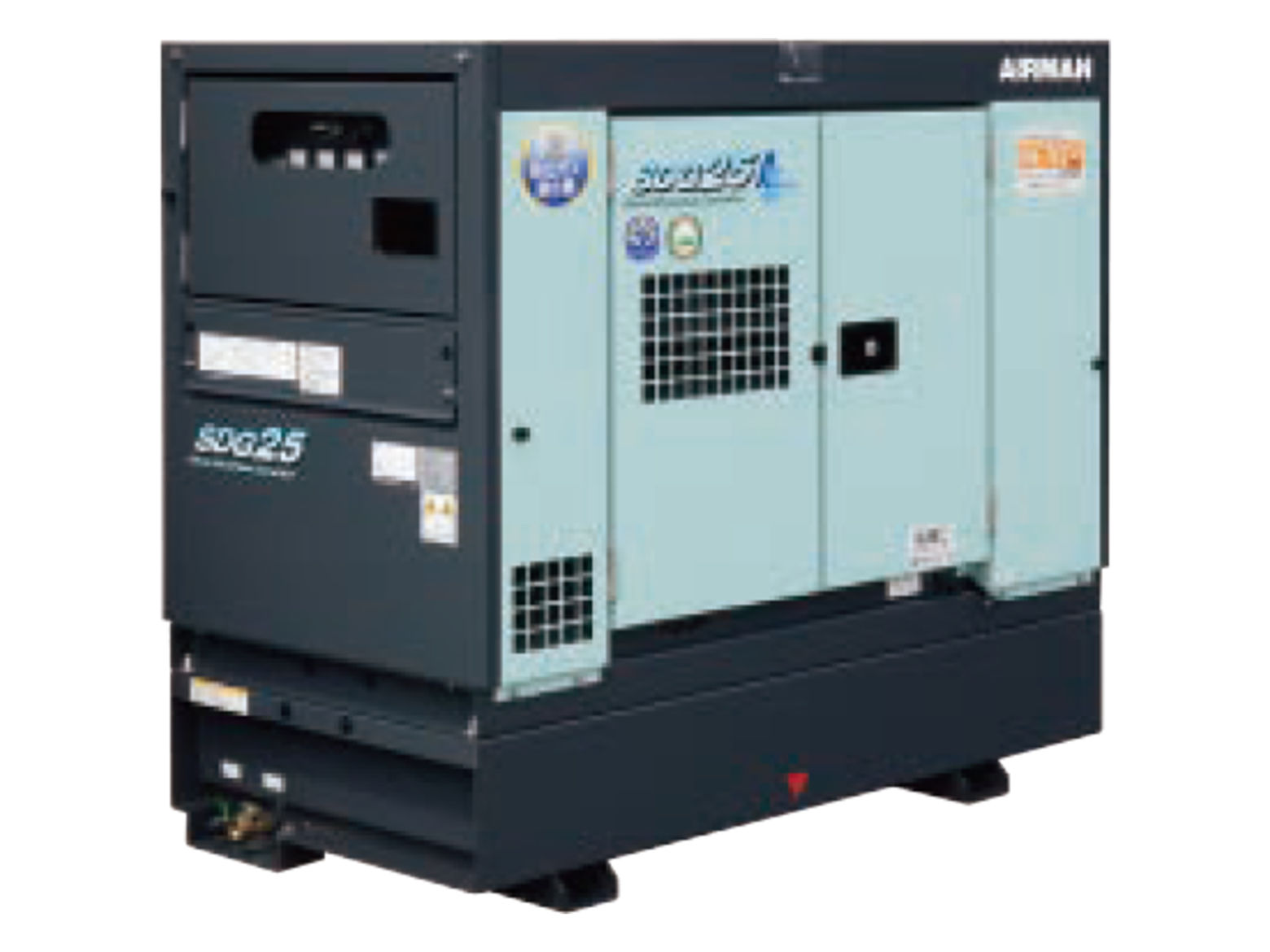 SDG25AS-7B1 中型ディーゼル発電機 (10-60kVA） - 日立建機日本