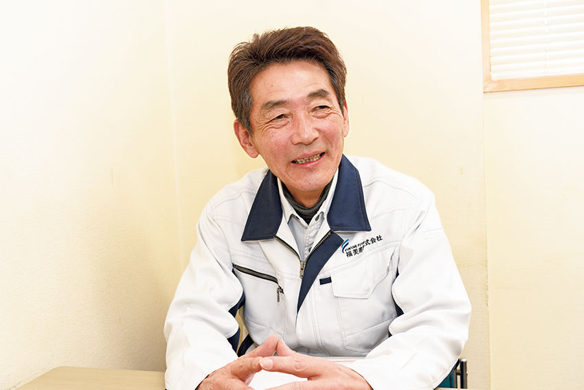 専務取締役 福澤康男氏