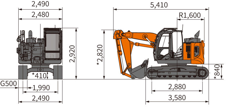 ZX135USK-6 - 日立建機日本