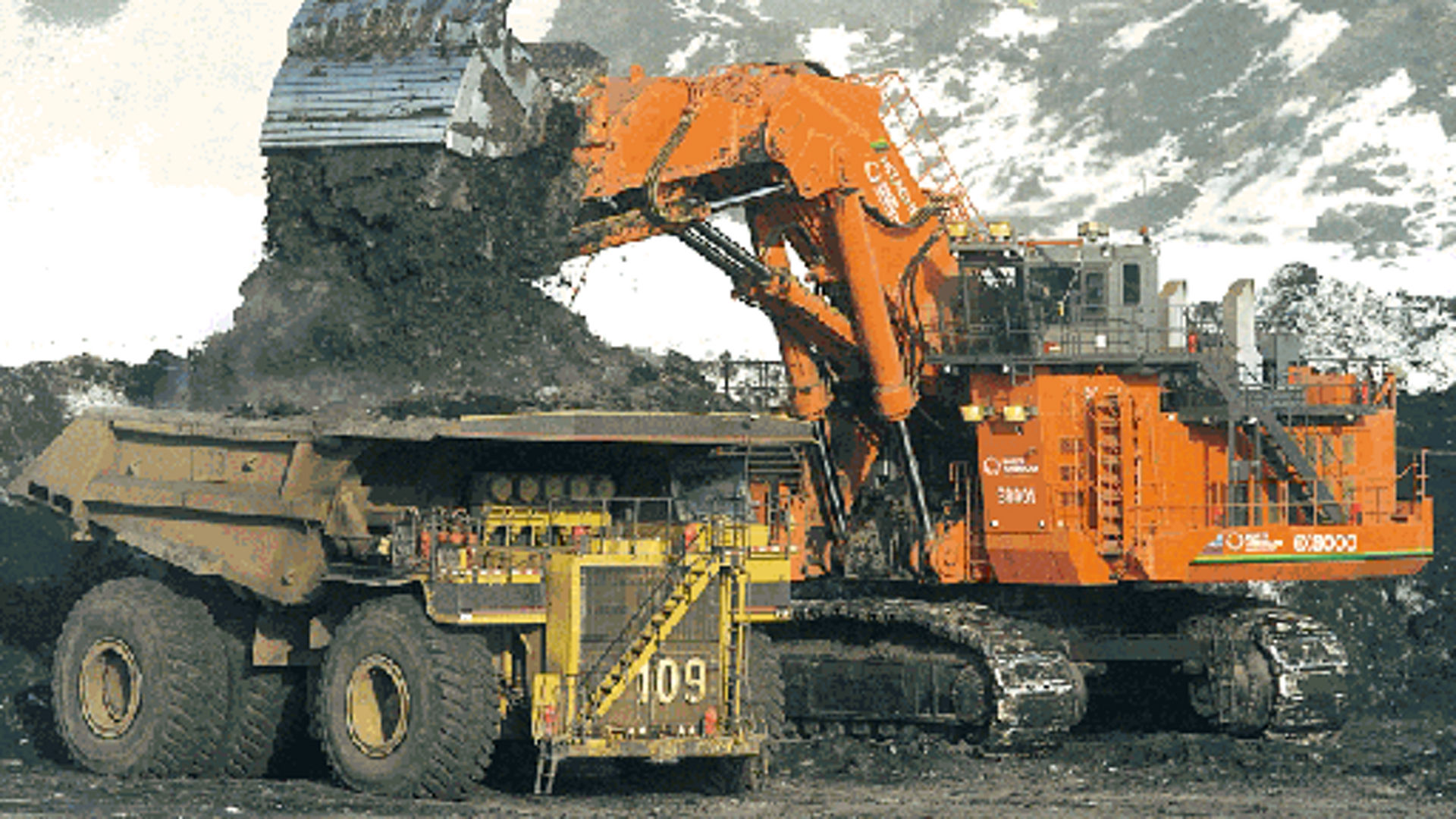 EX8000 – The Orange Colossus - Hitachi Construction Machinery