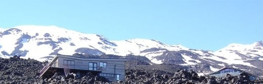 World-famous Mountain view around Tongariro National Park