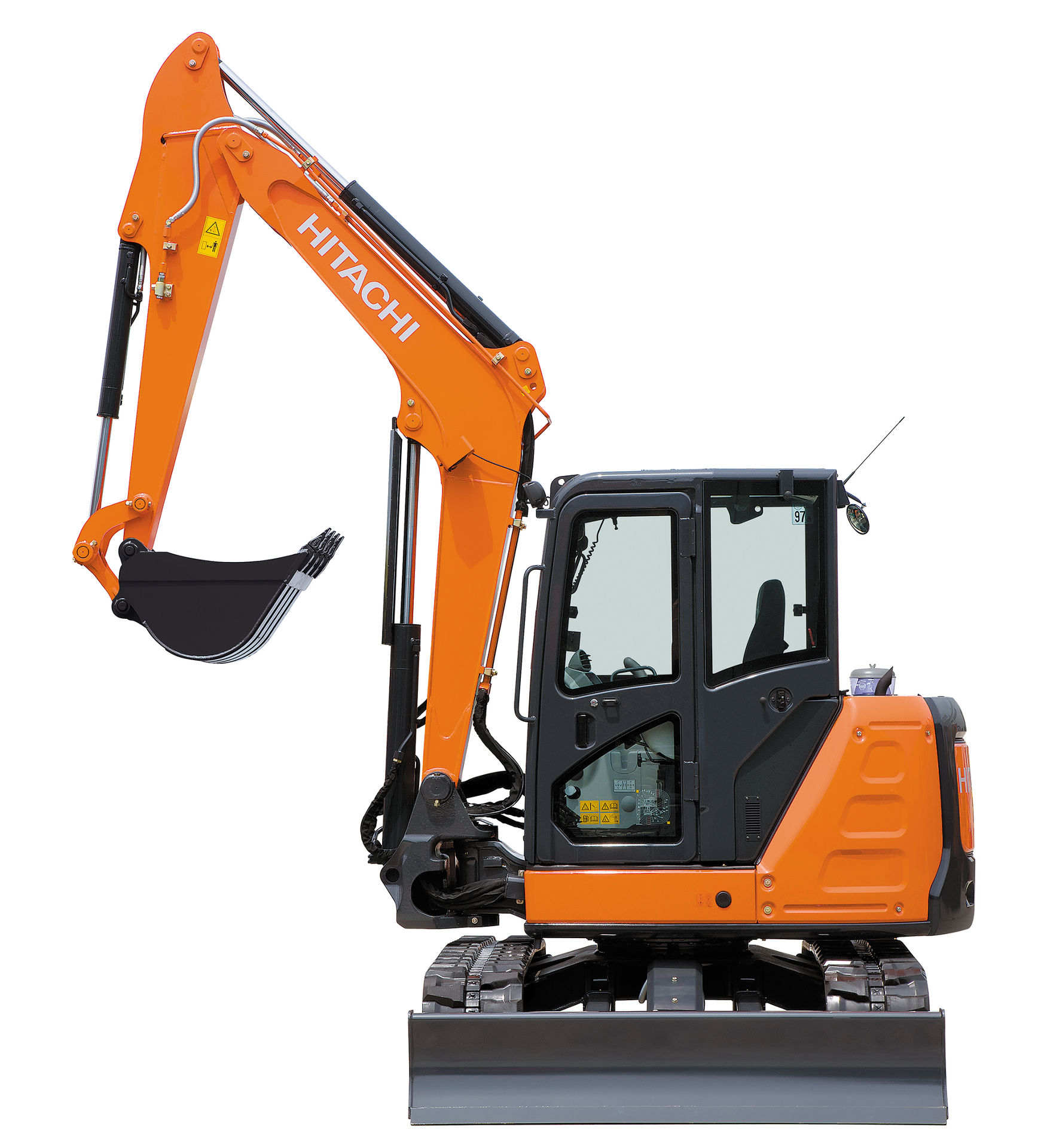 ZX65USB-5A, LA Mini Excavators - Hitachi Construction Machinery