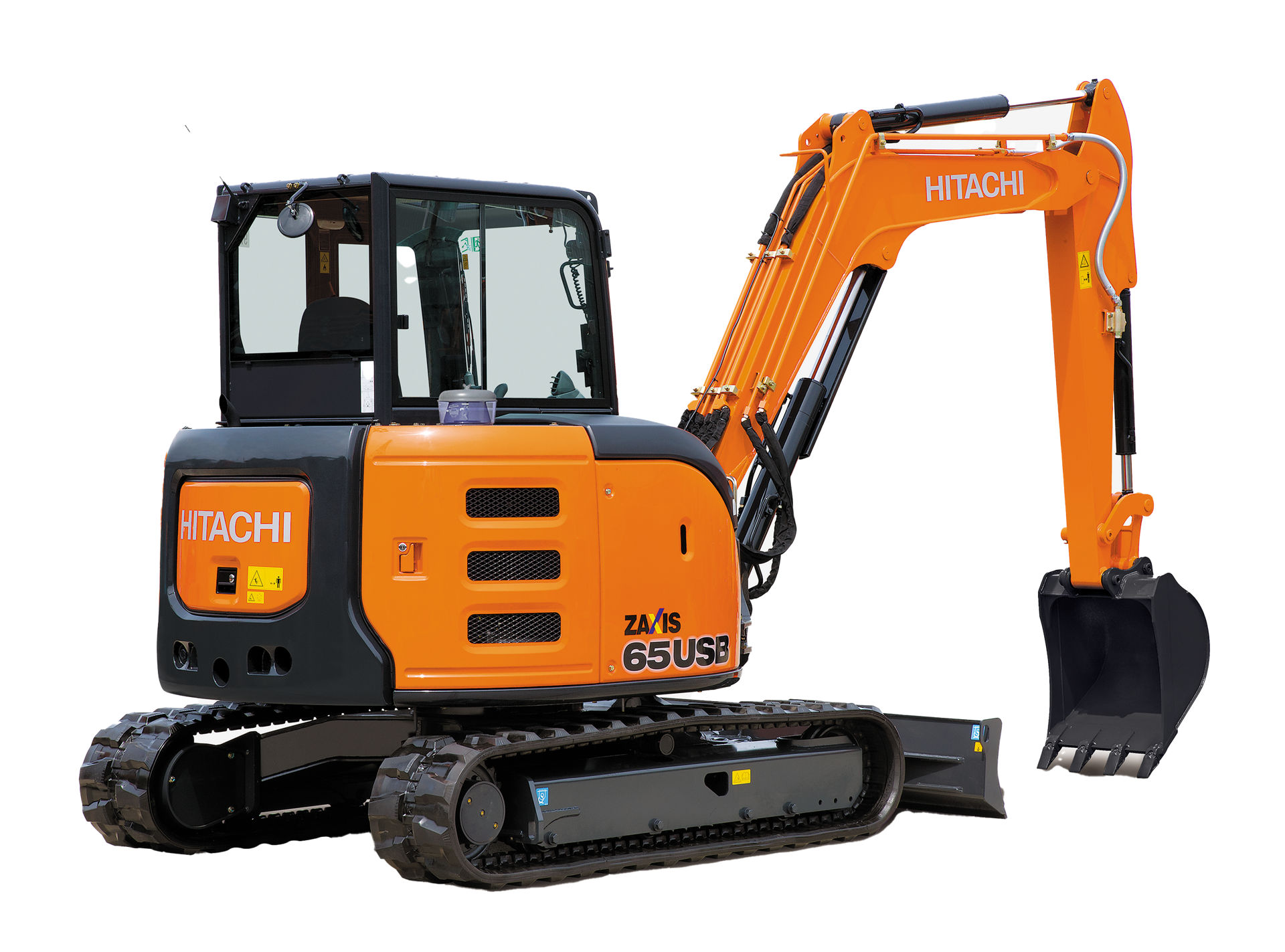 ZX65USB-5A, LA Mini Excavators - Hitachi Construction Machinery