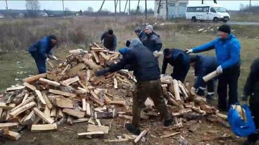 Preparing enough firewood