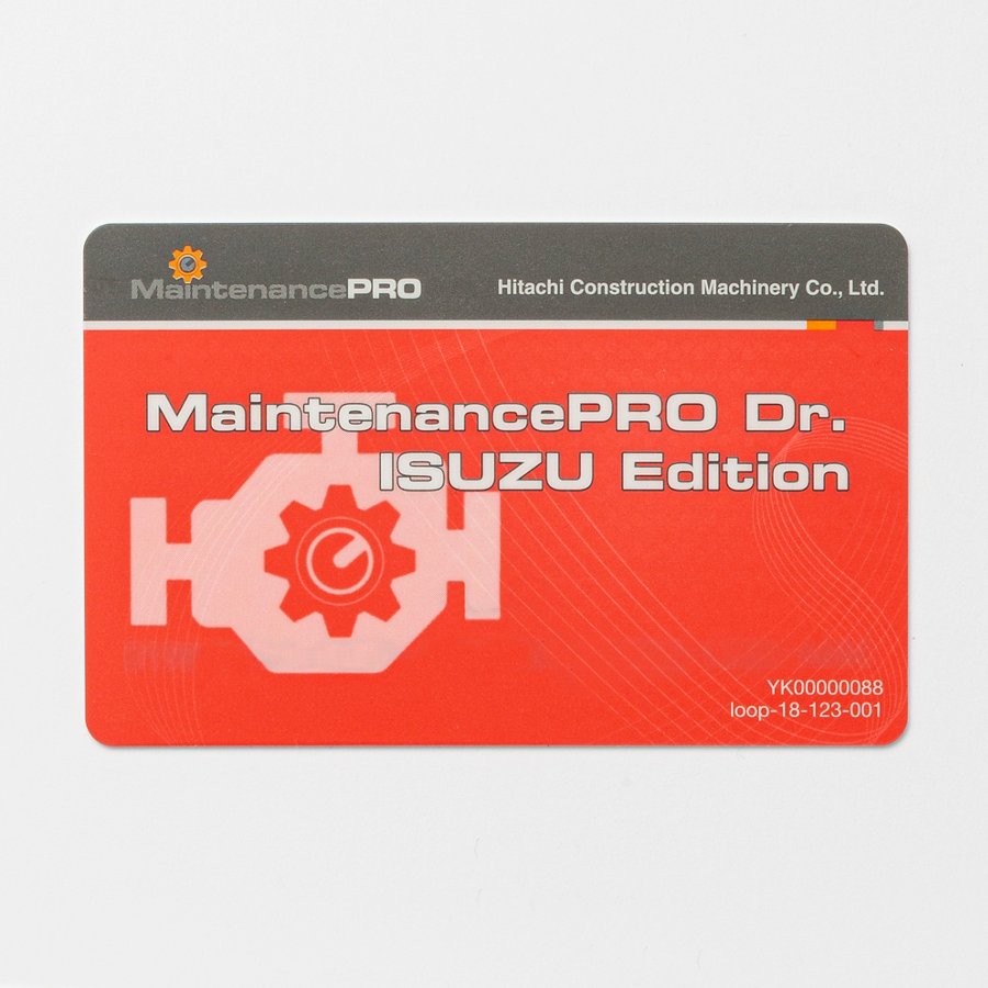 Hitachi part YK00000088, SERVICE CARD