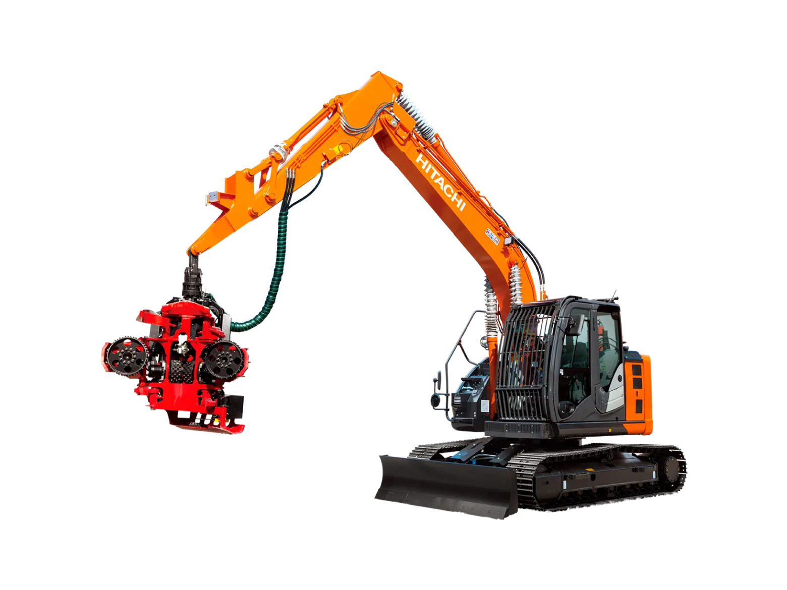 カンザシ ZAXIS 135US（プロセッサ仕様機） ハーベスタ・プロセッサ仕様機