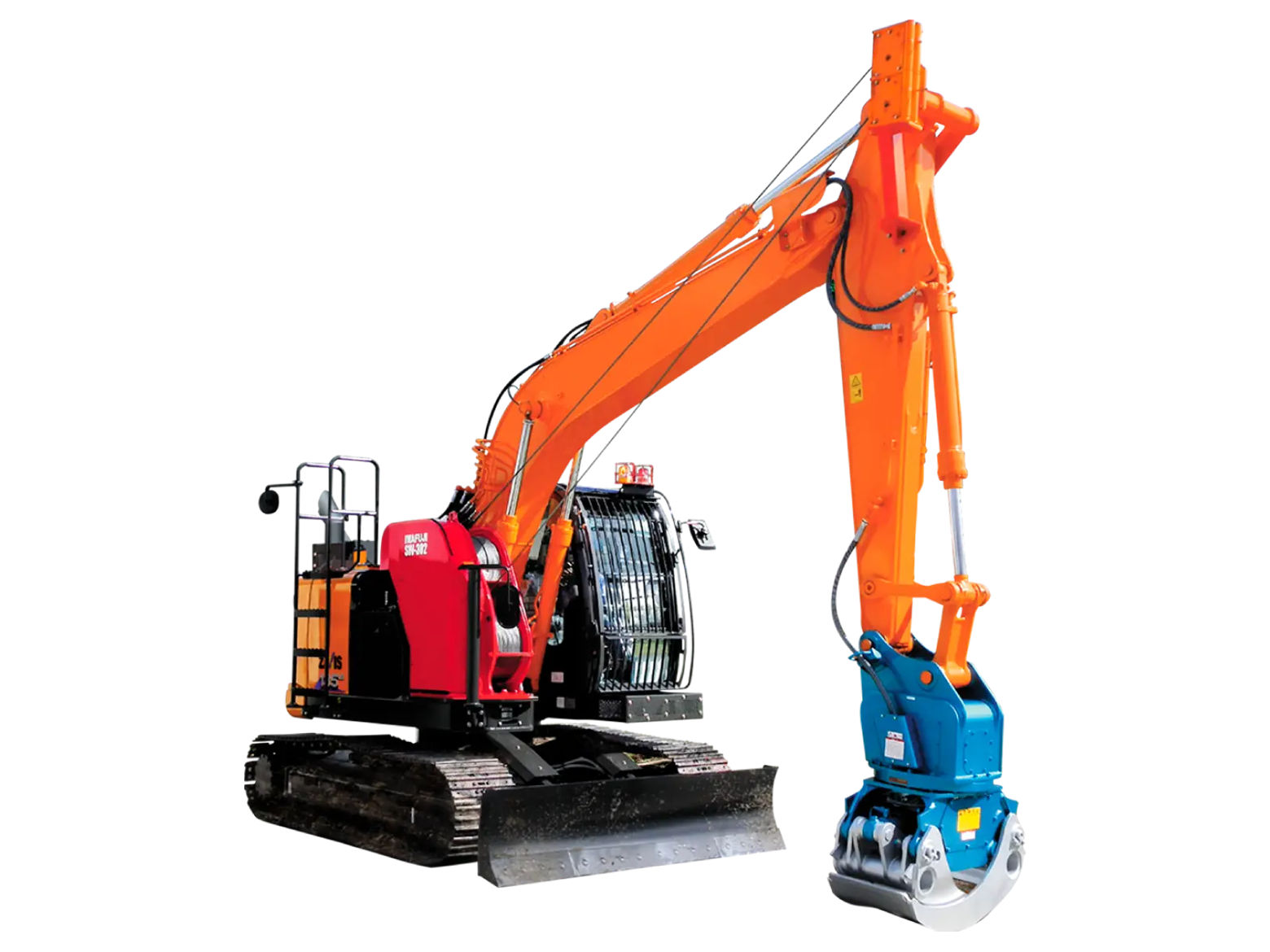 ZAXIS 135US（ハーベスタ仕様機） ハーベスタ・プロセッサ仕様機