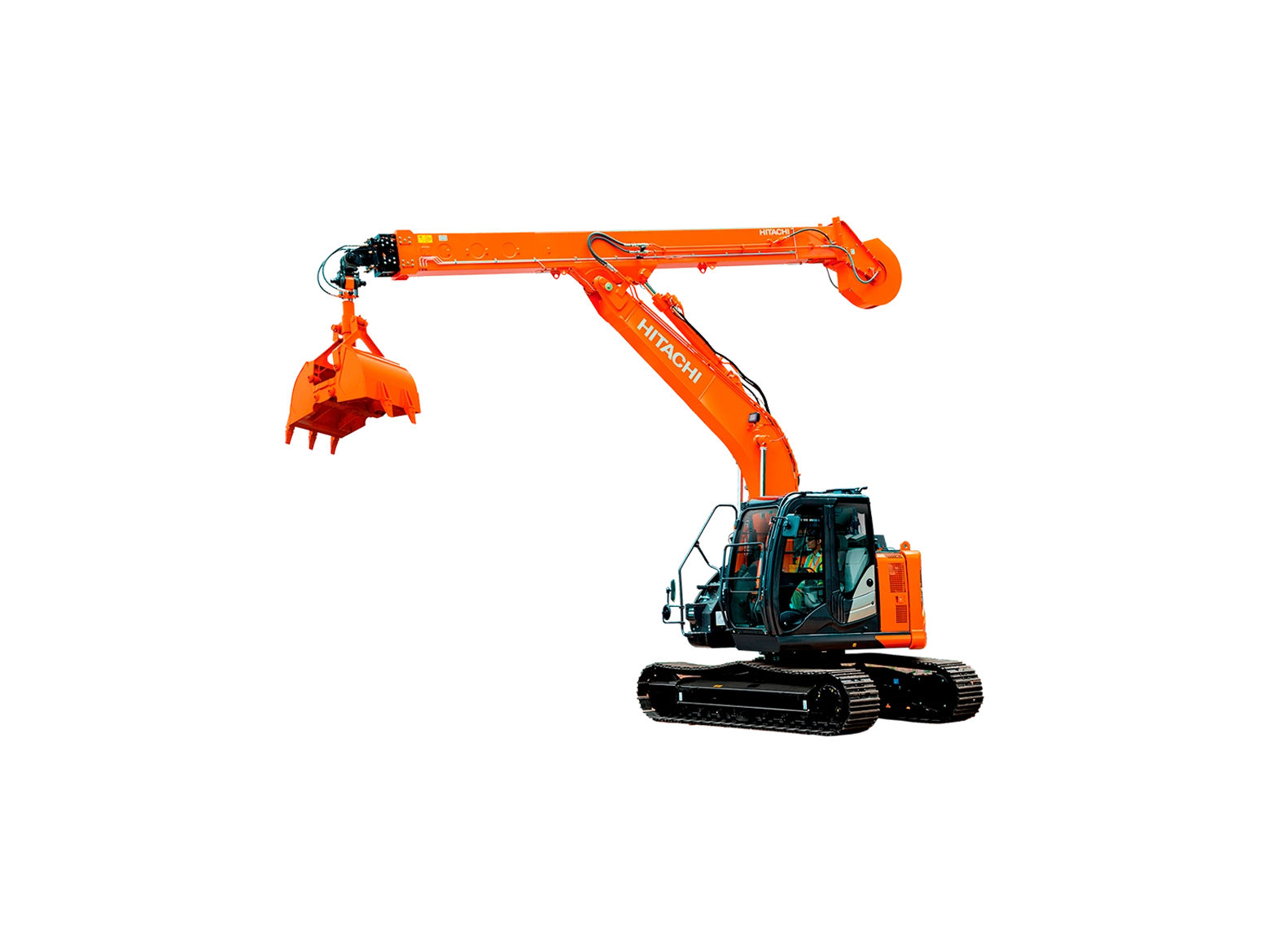 ZAXIS 75US（油圧式） テレスコクラム仕様機 - 日立建機日本