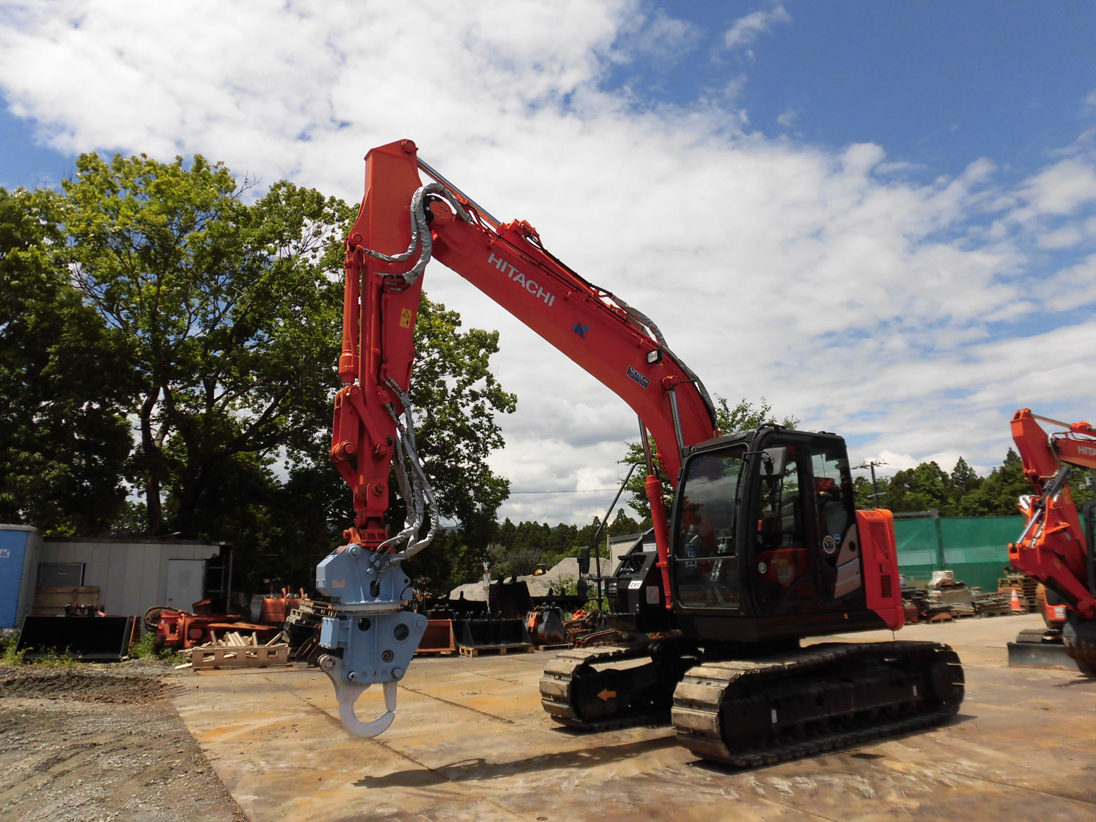 HITACHI ZAXIS 225USRK(1/50)・正規品 ・絶版希少品 ZAXIS 225USR_Siki 大型土のう袋用 小型移動式クレーン仕様 - 日立建機日本