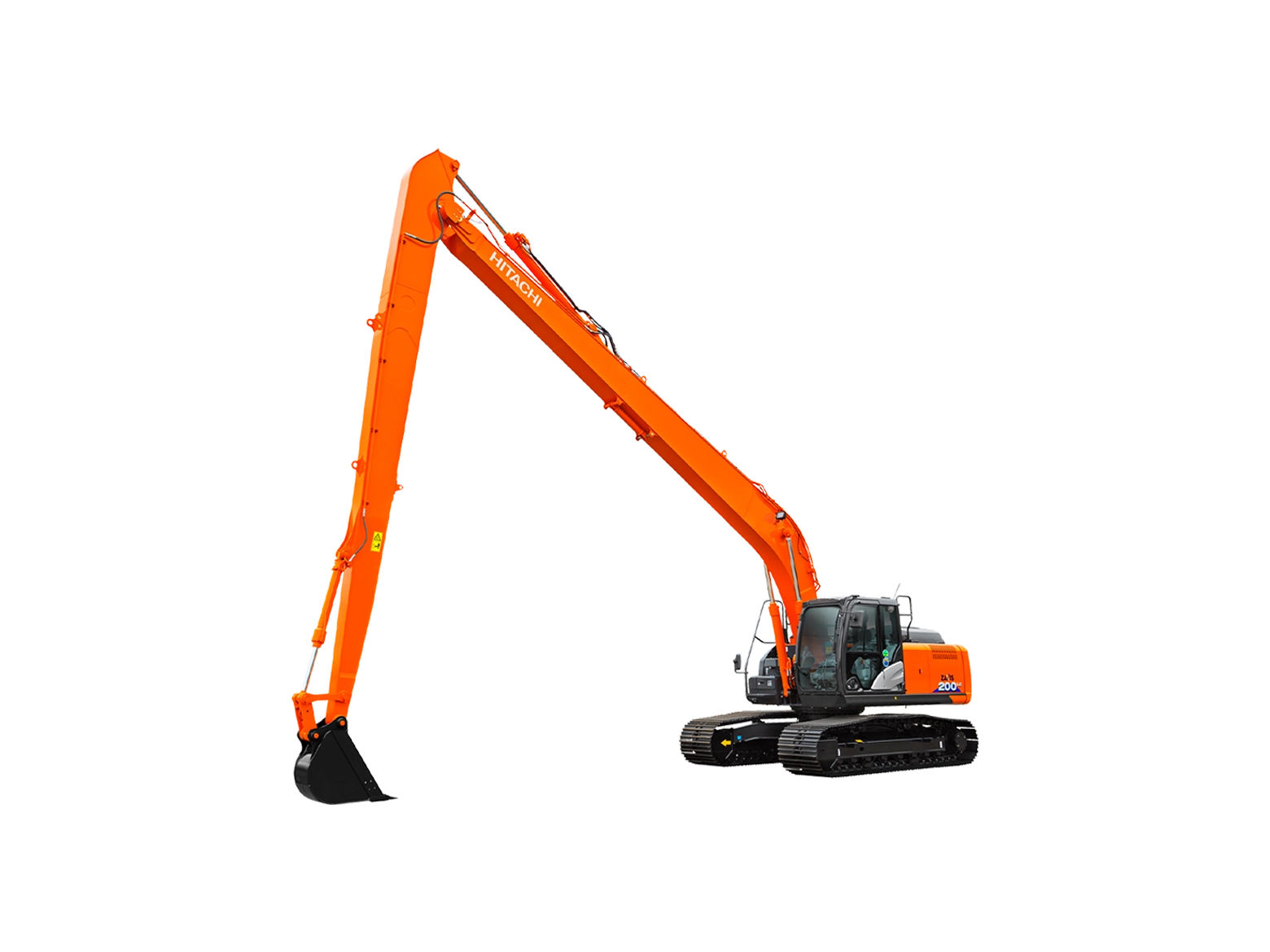 ZAXIS 200LC（15m） スーパーロングフロント仕様機 - 日立建機日本