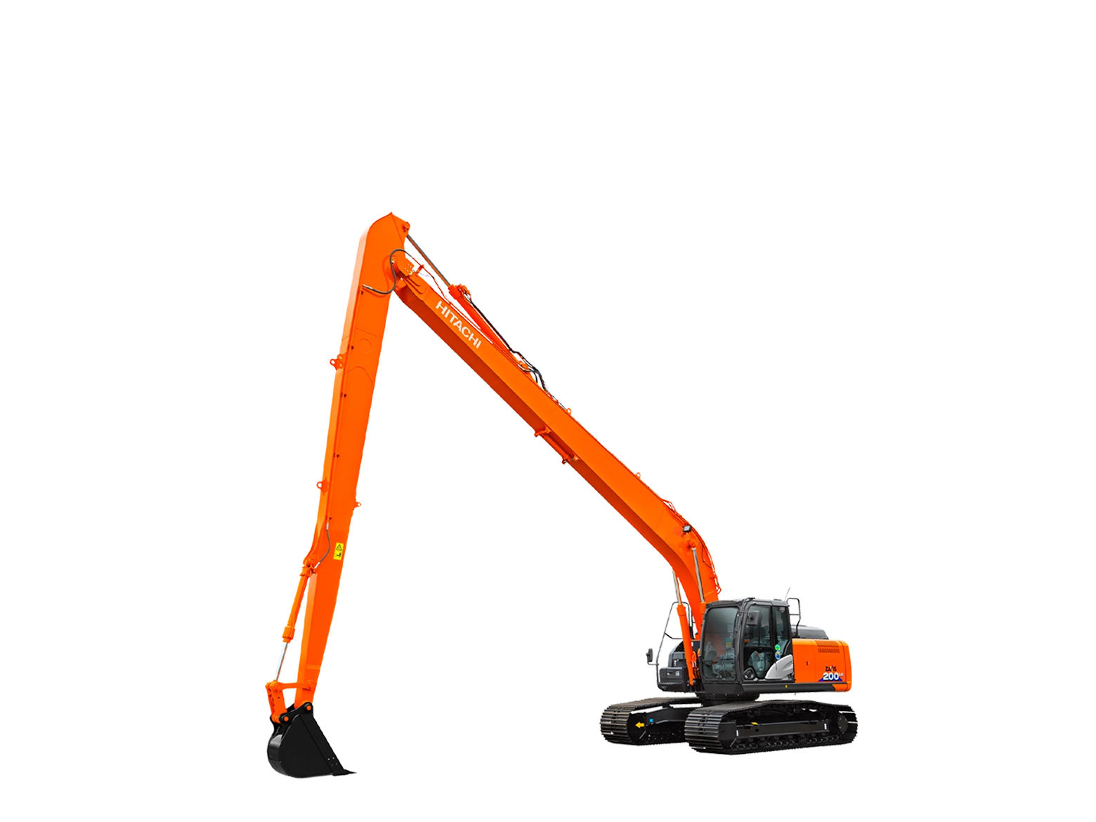 ZAXIS 200LC（15m） スーパーロングフロント仕様機 - 日立建機日本