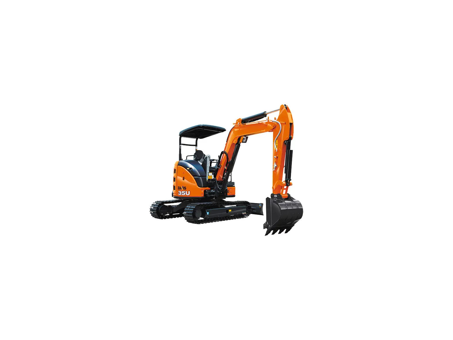ZAXIS 35U ミニ後方超小旋回型（Uシリーズ） - 日立建機日本