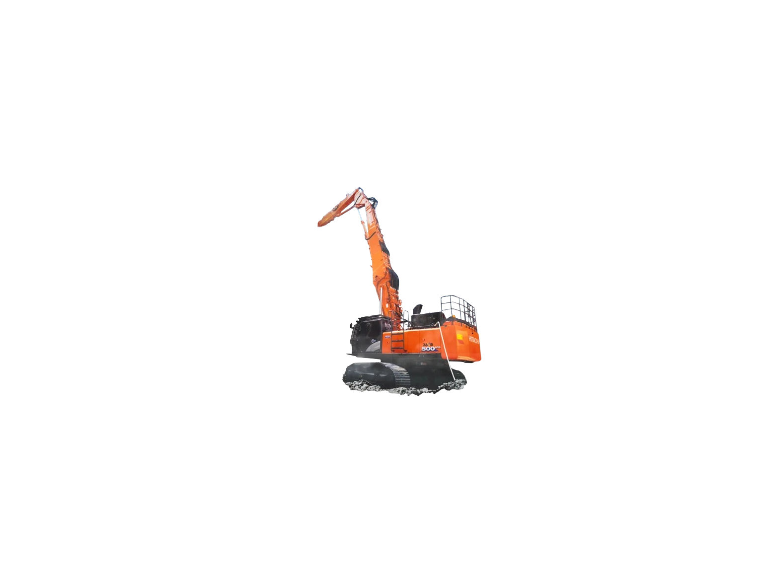ZAXIS 500LCK（21mモンスター） マルチブーム仕様機 - 日立建機日本
