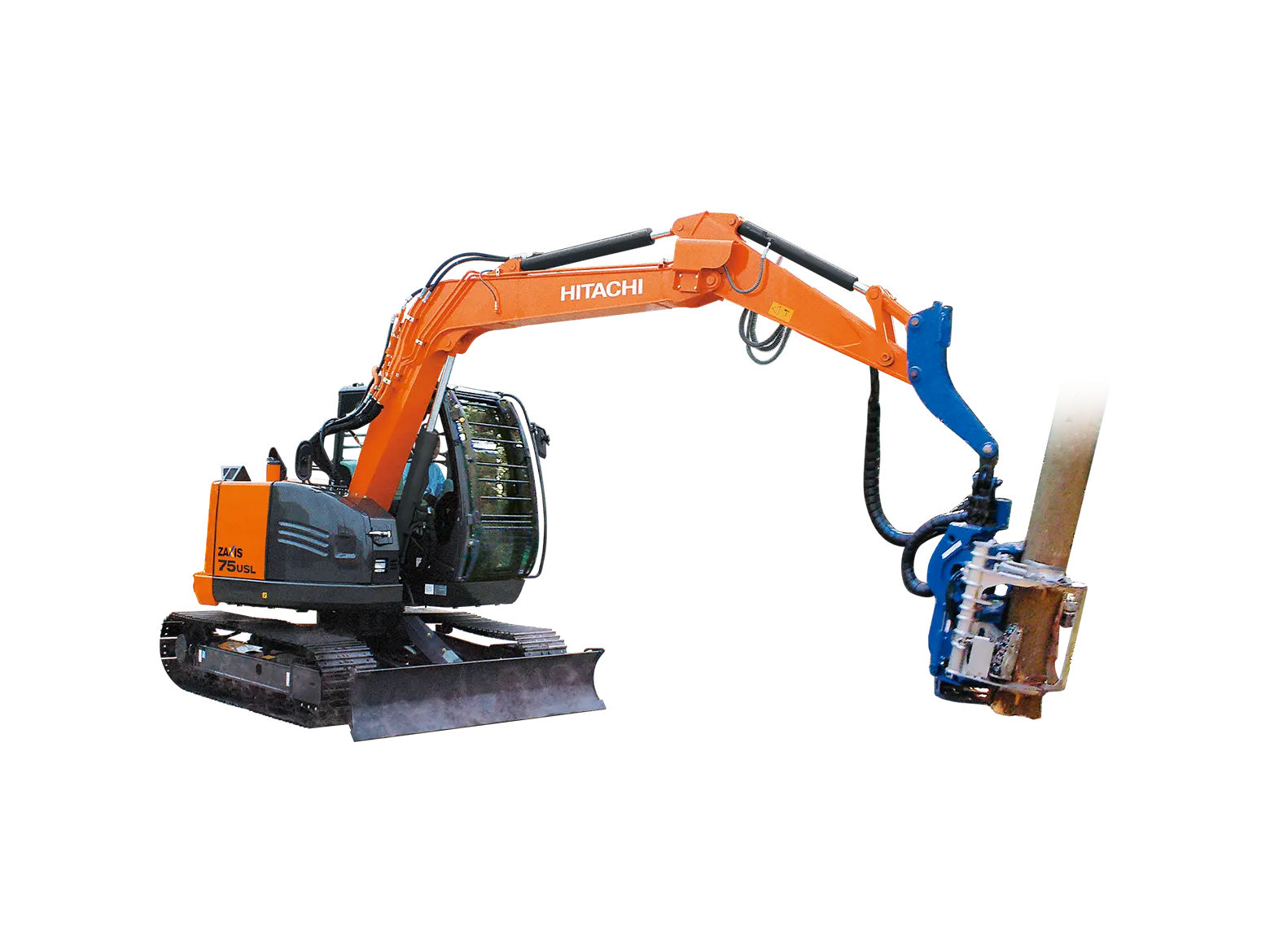 ZAXIS 135US（ハーベスタ仕様機） ハーベスタ・プロセッサ仕様機