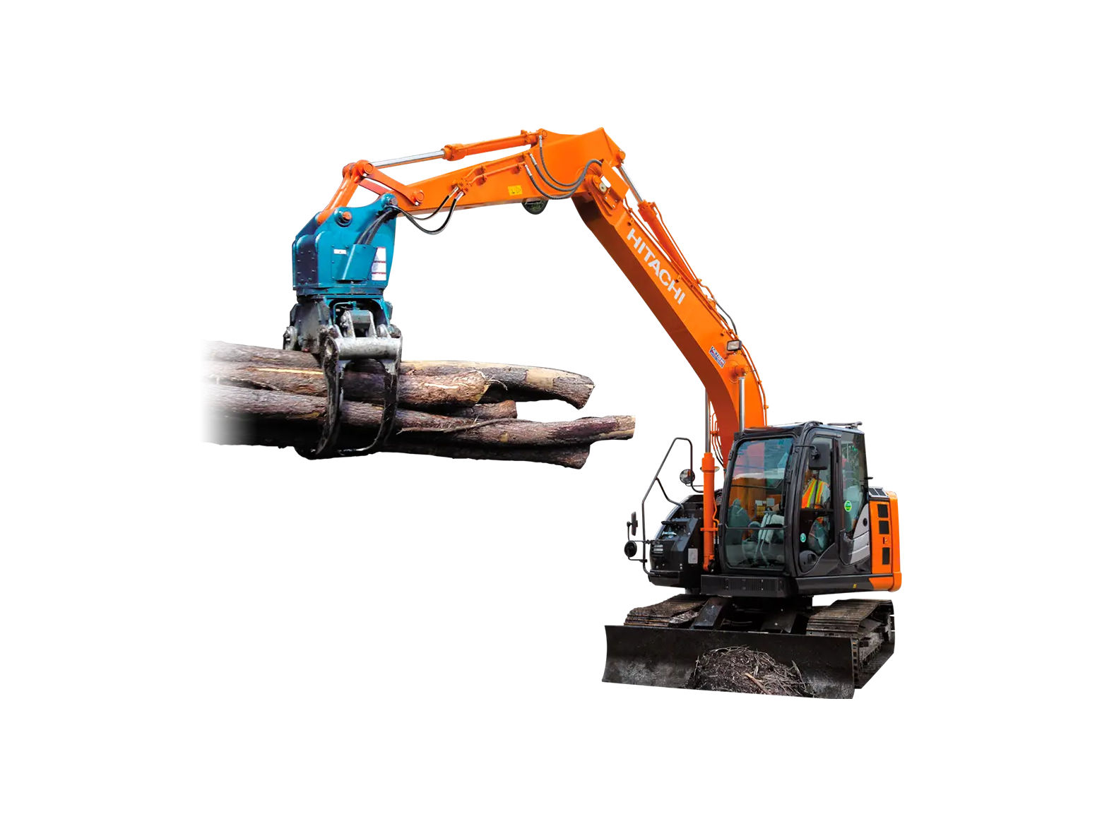 ZAXIS 135US（ハーベスタ仕様機） ハーベスタ・プロセッサ仕様機