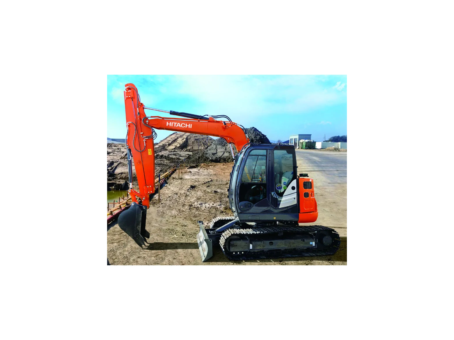 ZAXIS 200LC（15m） スーパーロングフロント仕様機 - 日立建機日本