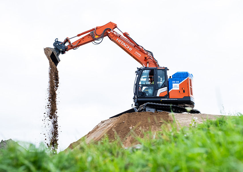 ZE135 Middelgrote graafmachines - Hitachi CM Nederland