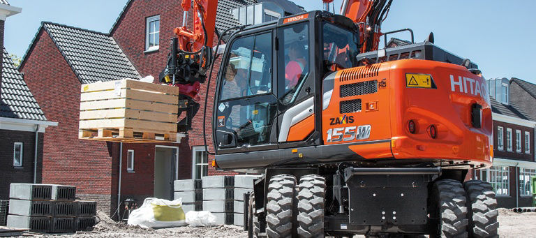 ZX155W-7 Wheeled Excavators - HitachiCM Europe