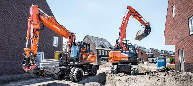 ZX155W-7 Wheeled Excavators - HitachiCM Europe