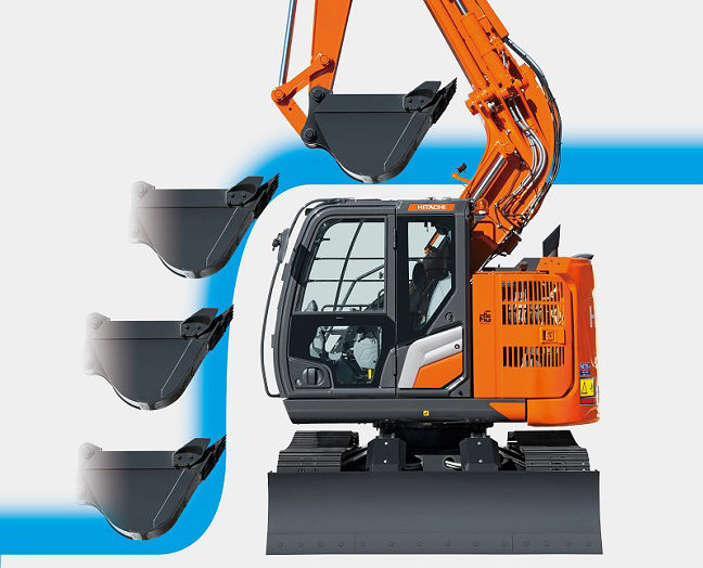 あなたにおすすめの商品 日立建機 ZAXIS 75UR 小旋回 1 35