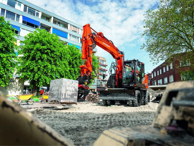 HITACHI  AS17  ロータリー ZX17U-5N Compact Excavators - Hitachi Construction Machinery Americas