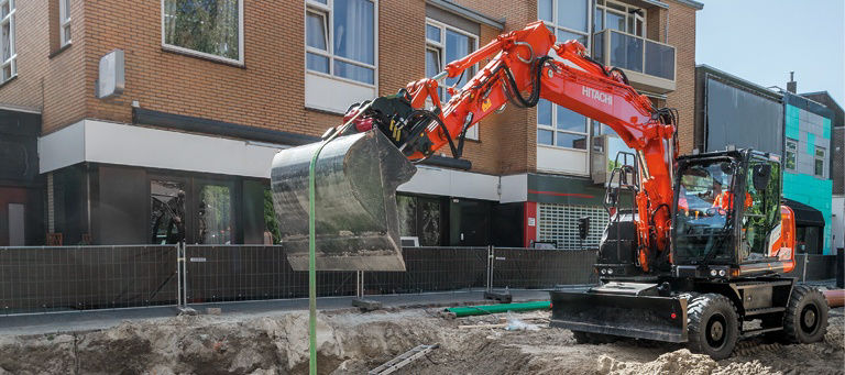 ZX135W-7 Wheeled Excavators - HitachiCM Europe