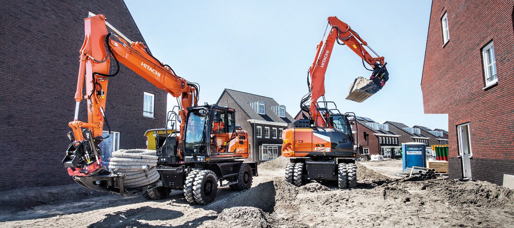 ZX135W-7 Wheeled Excavators - HitachiCM Europe