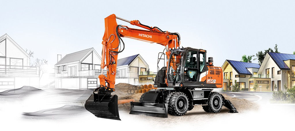 ZX95W-7 Wheeled Excavators - HitachiCM Europe