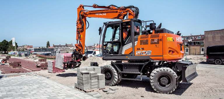 ZX150W-7 Wheeled Excavators - HitachiCM Europe