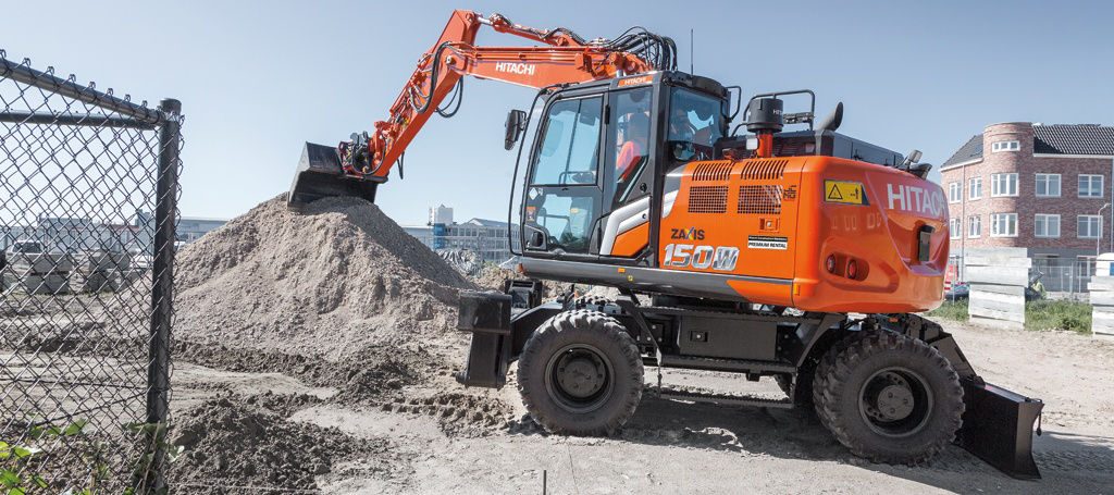 ZX150W-7 Wheeled Excavators - HitachiCM Europe