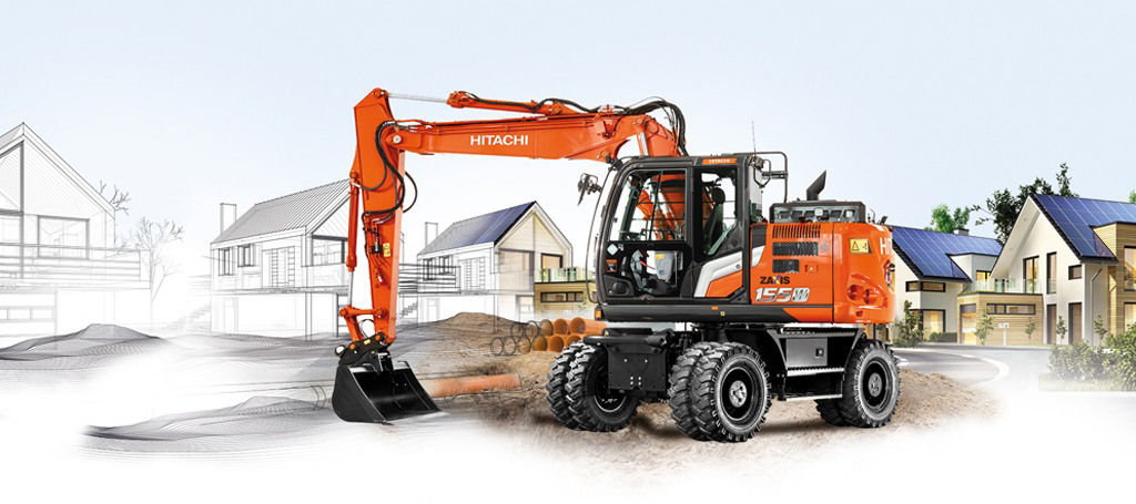 ZX180W-7 Wheeled Excavators - HitachiCM Europe