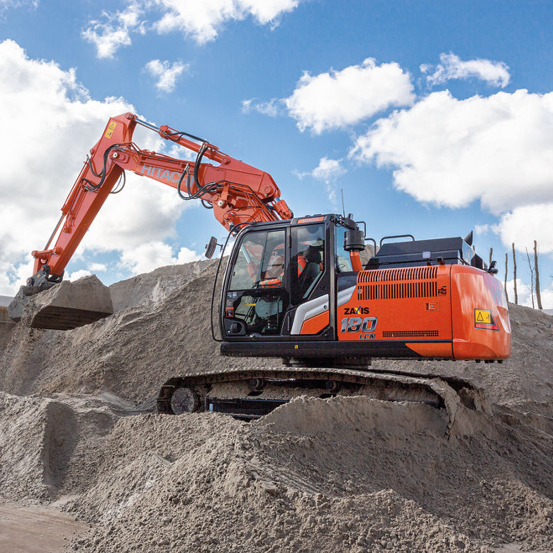 【ぴと】 Maximise your uptime with the Hitachi ZX160-7 and ZX180-7