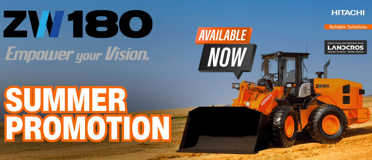 ZX180-5A Summer Promotion Website - 1