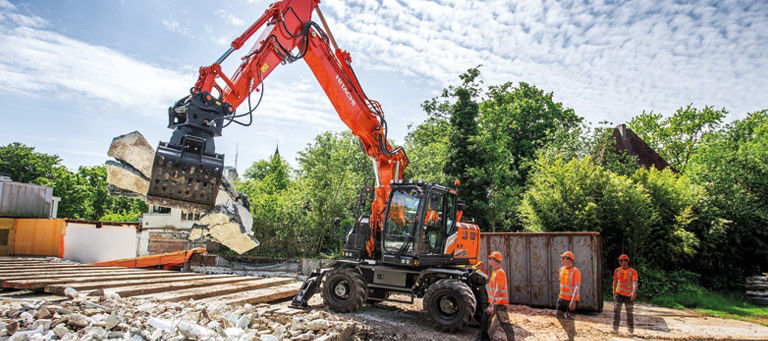 ZX180W-7 Wheeled Excavators - HitachiCM Europe