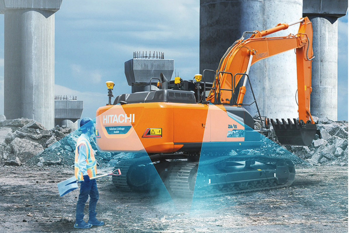 日立建機 希少　油圧ショベル　ZAXIS200x ZX200X-7 標準機（ICT） - 日立建機日本