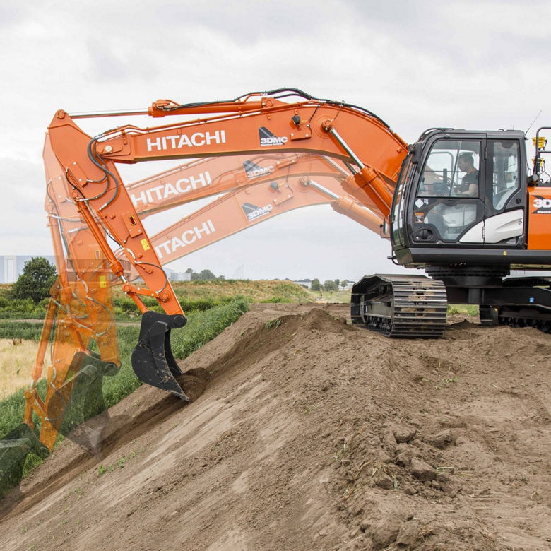HITACHI❤︎ハダクリエ HITACHI'S FIRST ICT HYDRAULIC EXCAVATOR IS REVEALED - Hitachi