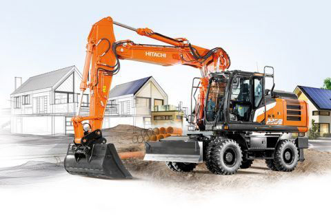 ZX220W-7 Wheeled Excavators - HitachiCM Europe