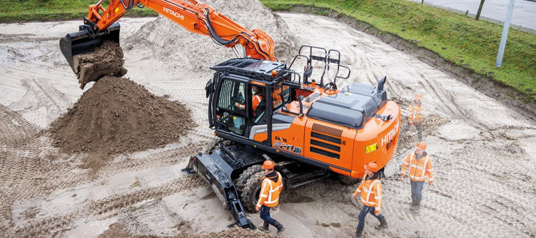 ZX220W-7 Wheeled Excavators - HitachiCM Europe