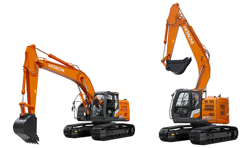 HITACHI ZX225US-7 大割付き 建機ミニチュア-