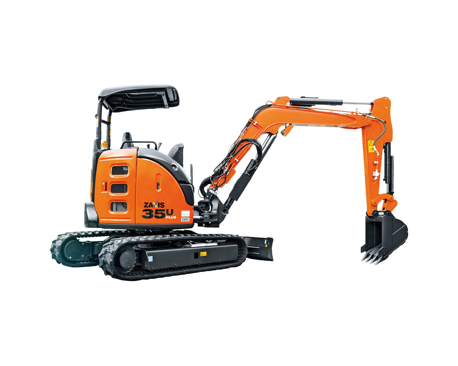 ミニバックホー 6台セット　日立建機 ZX35U 油圧ショベル ミニモデル ZX35U-5B - 日立建機日本