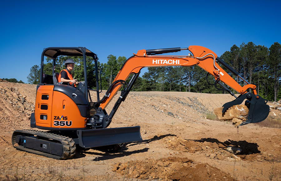 ZX35U-5N Mini Excavators - Hitachi Construction Machinery Latin