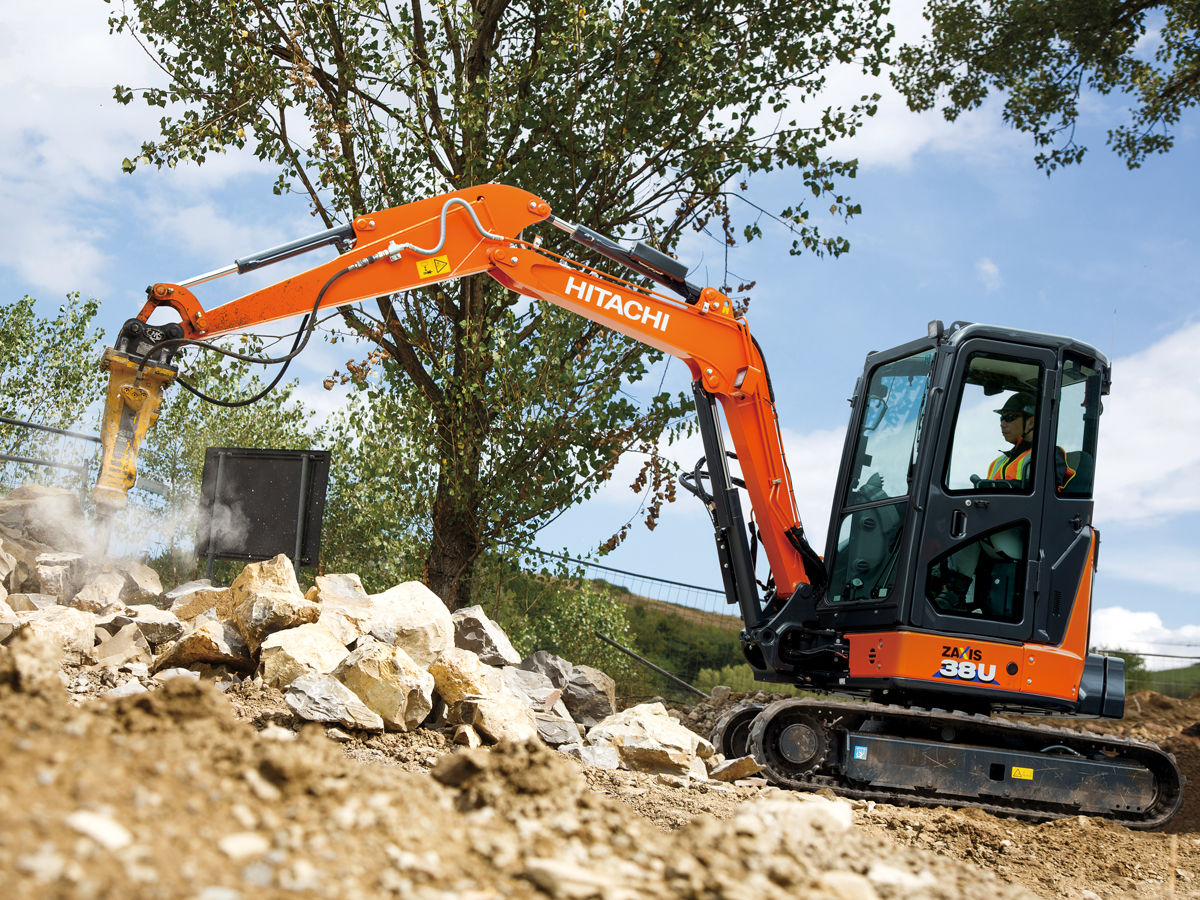 ZX38U-6 Mini Excavators - HitachiCM Europe