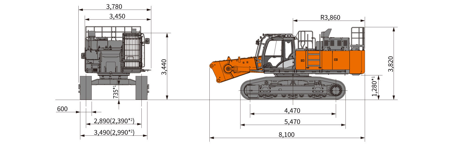 日立！2021年！6畳！取り付け承ります ZX500LCK-6 - 日立建機日本